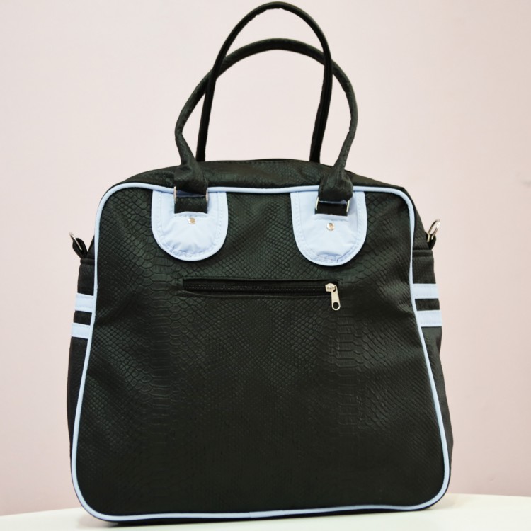 BOLSA PROFESSOR MARRY PRETO COM AZUL